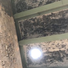 Brücke von oben, Fahrbahnbelag bereits entfernt