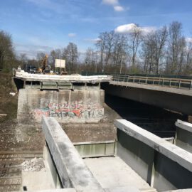 2.Bauabschnitt Brückendemontage – Zusatzauftrag vom AG